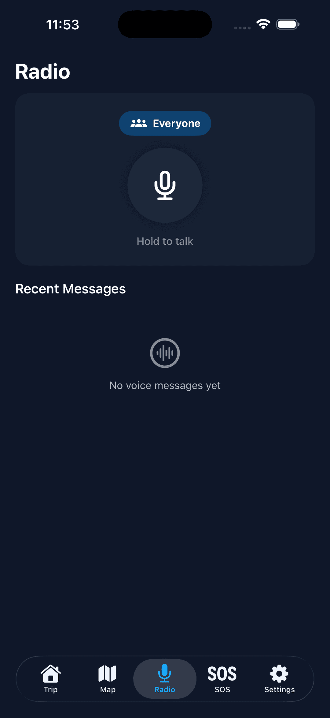 RANKAN push-to-talk radio